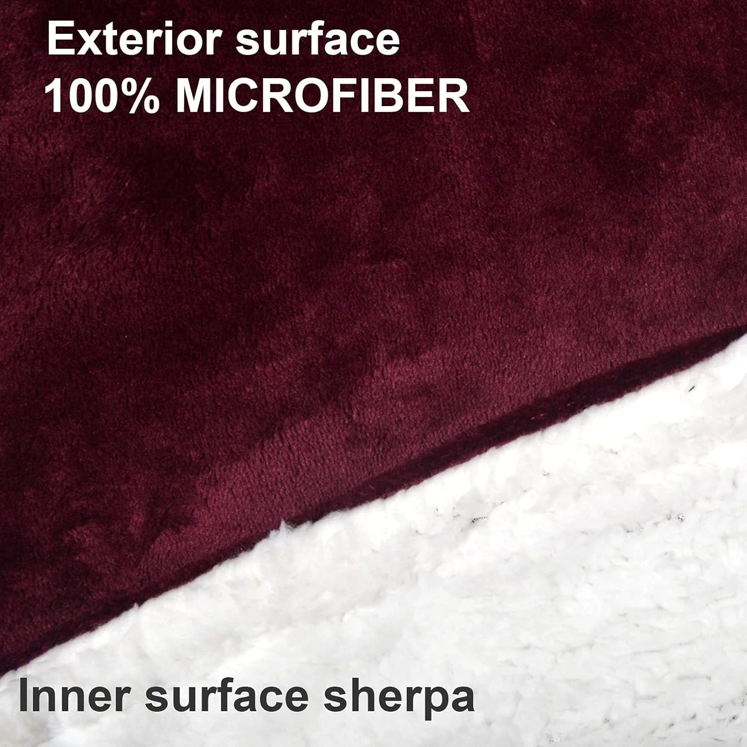 Oversized Sherpa Wearable Blanket Hoodie - Ultra Cozy and Warm Sweatshirt for Adults