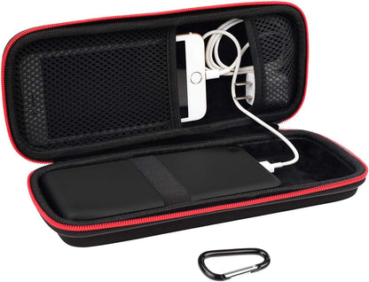 Premium Hard Travel Case for Ravpower, Anker, Dulla, ROMOSS Power Banks and Lab599 Tx500 Radio (Large Black)